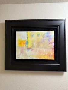 Tim Yanke "Flower Blossom III" - Original Abstraktes Gemälde, signiert mit COA - Bild 1 von 11
