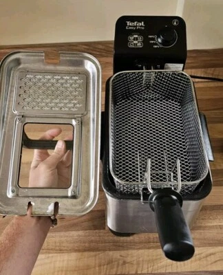 TEFAL Easy Pro 3L Deep Fat Fryer  Stainless Steel FR333040 Professional  - Image 1 of 4