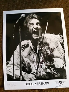 Doug Kershaw Hand Signed Autographed Photo 8 x 10 - Bild 1 von 2