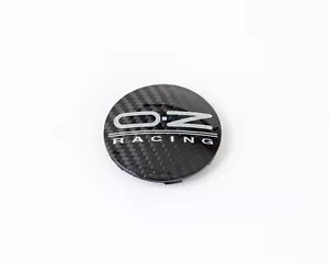 OZ Racing Wheel Centre Caps Hub Cover Carbon Acrylic 81310677 - Picture 1 of 4
