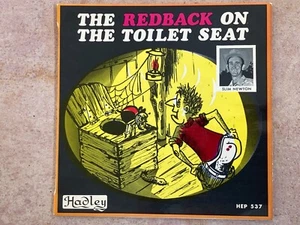 SLIM NEWTON THE REDBACK ON THE TOILET SEAT HADLEY 1972 Australia 7" 45 Single - Bild 1 von 5