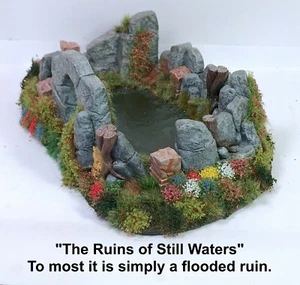 "Ruins of Still Waters", Demon Spirit Pool - Works with Dwarven Forge, D&D, DnD - Picture 1 of 11