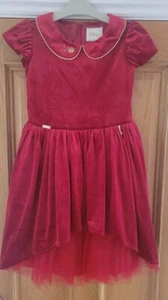 Disney Red Velvet Snow White Dress Age 9-10 Christmas, Occasion, Birthday - Picture 1 of 8