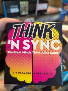 THINK 'N SYNC Card Game 100% COMPLETE 2017 - Picture 1 of 8