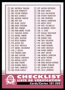 2020-21 UD O-Pee-Chee Retro #200 Checklist