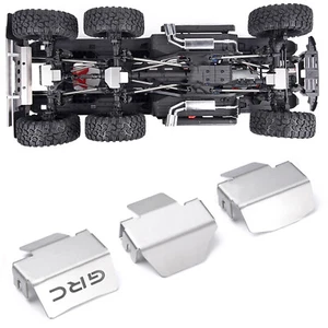 For TRX6 G63 RC Car Truck Axle Chassis Guard Plates Metal Part 3PCS - Picture 1 of 10