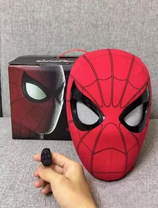 Spider Man Electronic Mask with Moving Eyes Cosplay Headgear - Picture 1 of 10