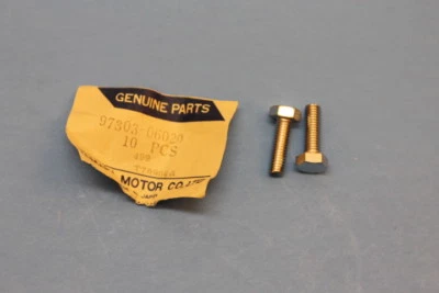 NOS YAMAHA YZ400 YZ490 XJ550 HS1 TT600 PERNO CANTIDAD 2 PIEZAS# 97303-06020-00 Foto 1 de 4