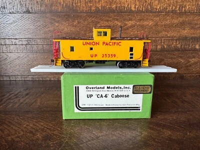 Overland Models Brass OMI 1211 Union Pacific CA-6 Caboose BLCO PRO PAINTED - Image 1 of 4