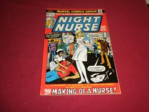 BX2 Night Nurse #1 marvel 1972 comic 5.5 bronze age key VISIT STORE!