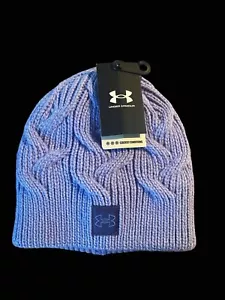 Under Armour Beanie Damen-Halbzeit-Kabelstrick Periwinkle - Bild 1 von 1