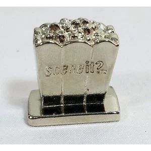 Scene It Movie Edition Popcorn Metal Board Game Piece Replacement Token 2002 - Picture 1 of 5