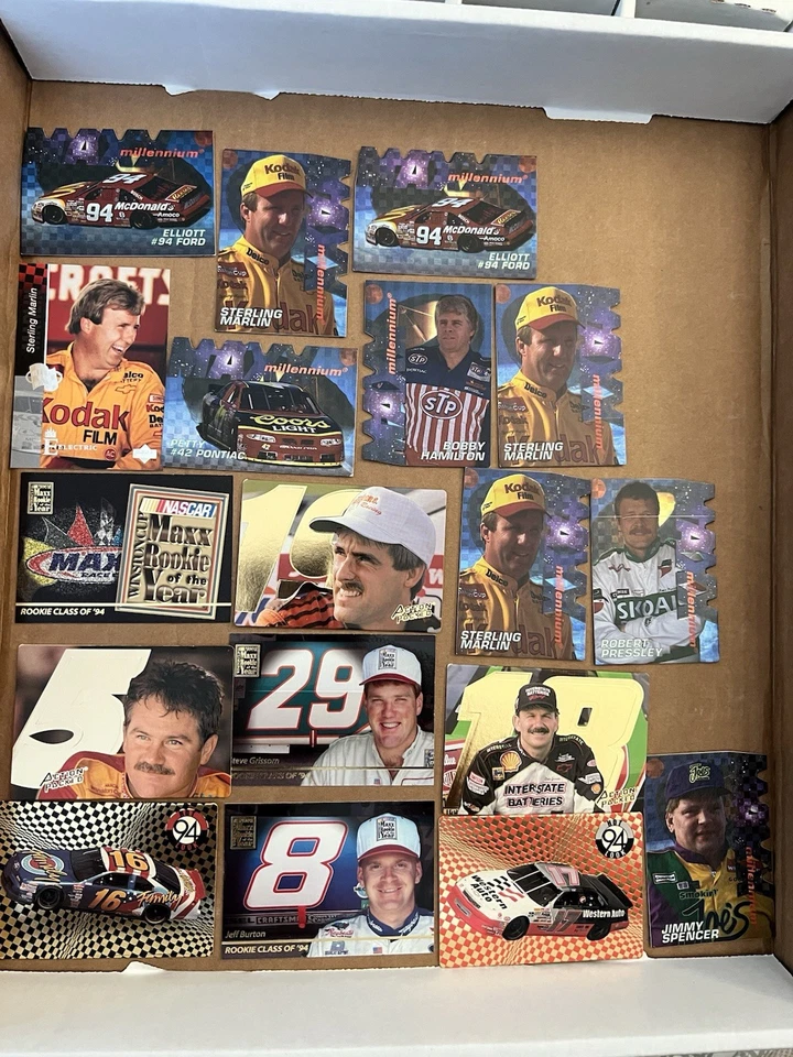 Nascar Lot 18 Cards. Many Different Names And Years. 🔥🔥🔥￼ - Image 1 of 1