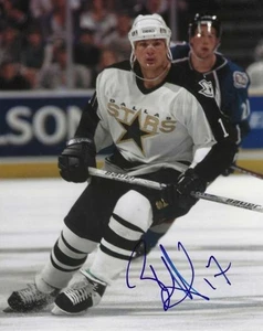 Signed 8x10 BILL HUARD Dallas Stars Autographed Photo - w/ COA - Picture 1 of 1