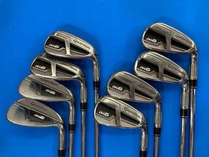 TaylorMade Right Handed Iron Set M6 5-9,P,A,S REAX 85 JP Flex S - Picture 1 of 7