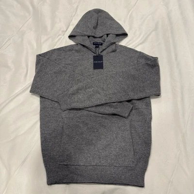 Sudadera con Capucha Peter Millar Lana Merino Y Cachemira Talla Pequeña Gris Nueva con Etiquetas $395 Foto 1 de 4
