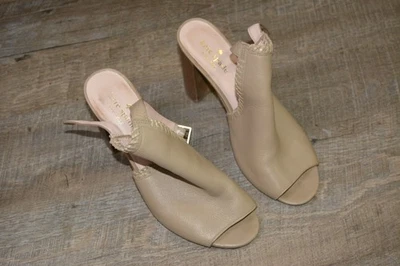 Sandalias Kate Spade New York Orelene Taupe Tacón Bloque Mujer Talla 8M Foto 1 de 4