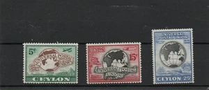 1949 Ceylon SG410-412 U.P.U set Mounted mint - Picture 1 of 1