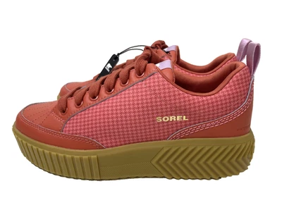 SOREL Ona Ave 防水运动鞋 NL5234-851 珊瑚粉色橙色女式 9 — 第 1/4 张图片