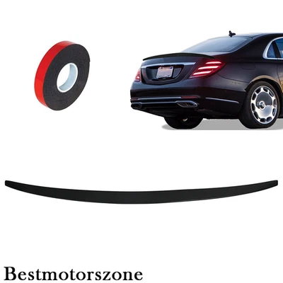 Rear T Spoiler Wing for 2014-2020 Mercedes Benz S W222 Sedan S450 S550 S560 S63 Foto 1 de 4