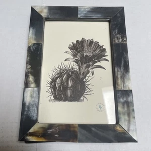 Pigeon & Poodle Essen Dark Natural Horn 5 x 7 Frame - Retails at $89 - Picture 1 of 16