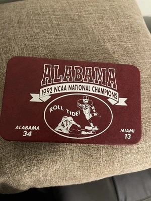 Нож футляр Alabama 1992 Ncaa National Champions TM - Изображение 1 из 3