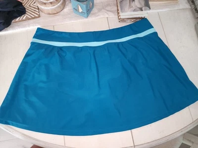 ZeroXposur Women’s Swim Skirt Size XL Teal NO TAGS - Image 1 of 3