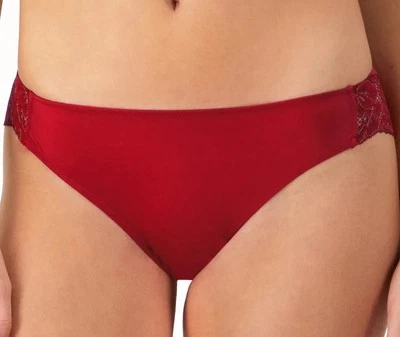 MAIDENFORM Lace Back Tanga Panty Comfort Devotion RED with Gold 40159 Size L 7 - Image 1 of 4
