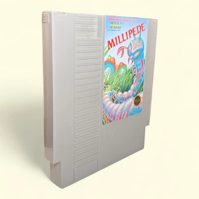 Millipede(任天堂娱乐系统,NES 1988)正品带袖子小册子 — 第 1/4 张图片