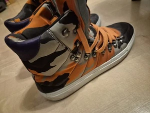 Dsquared2 Camouflage Turnschuhe Orange tarnfarben/orange Größe 43/EU - Bild 1 von 6