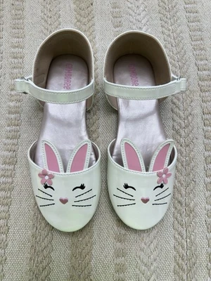 Gymboree кролика туфли размер 13 белый пасхальная девочка розовый б/у в отличном состоянии - Изображение 1 из 3