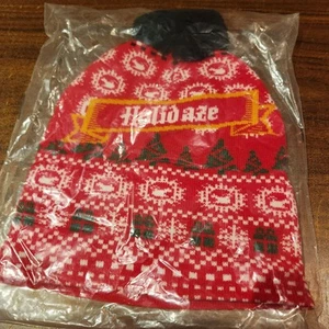 Cappello maglione brutto RUBSAM & HORRMANN R&H Beer Holidaze Beanie Cap NY Staten Island - Foto 1 di 7