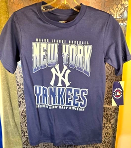 Original Merchandise - Jungen Balue MLB New York Yankees Shirt Gr. M (8-10) - Bild 1 von 6