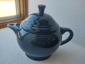 Fiesta Juniper Covered Tea Pot & Lid Fiestaware Homer Laughlin 2 CUP - Picture 1 of 9