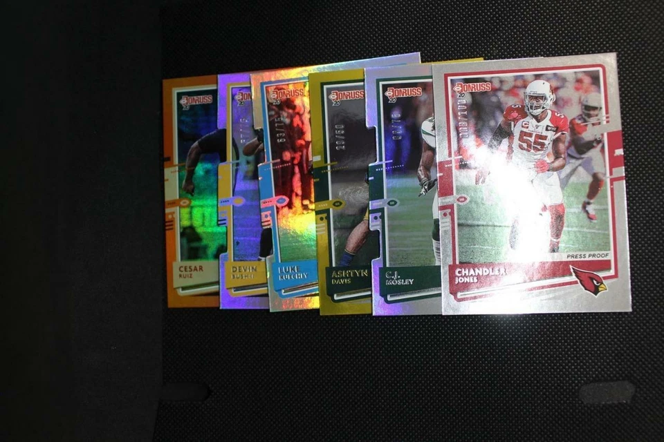 2020 Panini Donruss Rookies /51 Cesar Ruiz #281 Rookie die cut Press Proof Gold - Image 1 of 1