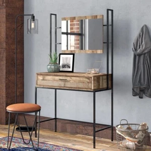 Algere Dressing Table with Mirror - Picture 1 of 16