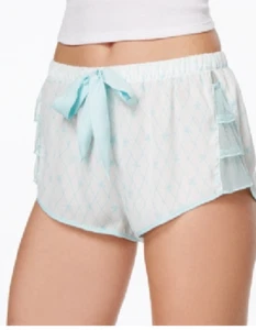 NEW Blue by Betsey Johnson Mesh-Ruffle Shorts 7301114 - Picture 1 of 2