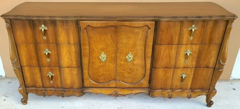 Louis XV French Provincial Sculptural Dresser by DANIEL JONES NEW YORK Cover