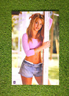 Britney Spears Poster Vintage 1999 Funky #9030 Pink Sweater & 501 Levi