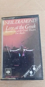 Neil Diamond Love at the Greek Cassette Tape - Picture 1 of 4