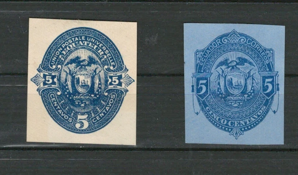 ECUADOR LATIN AMERICA SELECTION CLASSIC MHNG OFFICIAL FISCAL STAMPS LOT (LA 333) - Image 1 of 1