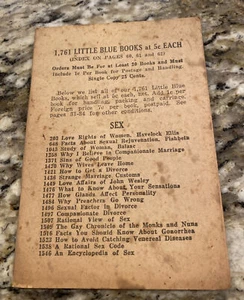 Little Blue Book Index Of 1,761 At 5c Each - Picture 1 of 6