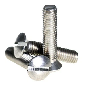 Tornillos de máquina contrahundidos M2 M2.5 M3 M4 A2 de acero inoxidable elevados ranurados - Imagen 1 de 1