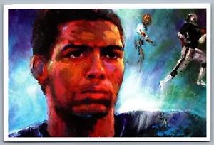 Postcard Marcus Allen by Buck Paulson Players Authentic Direct #408/20000 NFL - Picture 1 of 2