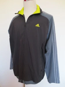 Giacca ADIDAS giacca sportiva giacca da allenamento climacool L nero giallo grigio/Ai - Foto 1 di 5