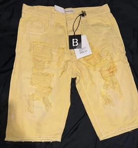 ripped jeans shorts men - Picture 1 of 2