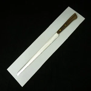 Ekco Flint Arrowhead Stainless Vanadium USA Bread Knife 9 inch Serrated Blade - Picture 1 of 7