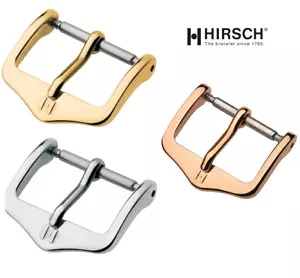 HIRSCH Tradition feine Federsteg Dornschließe Edelstahl 12 - 22 mm - Bild 1 von 7