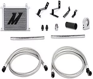 Mishimoto MMOC-CAM4-16SL Silver Oil Racing Cooler Kit for 16+ Camaro 2.0 Turbo - Picture 1 of 2