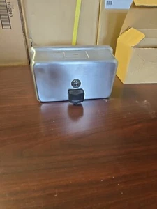 ASI Horizontal Soap Dispenser Stainless Steel Wall Mount America Special 10-0345 - Picture 1 of 8